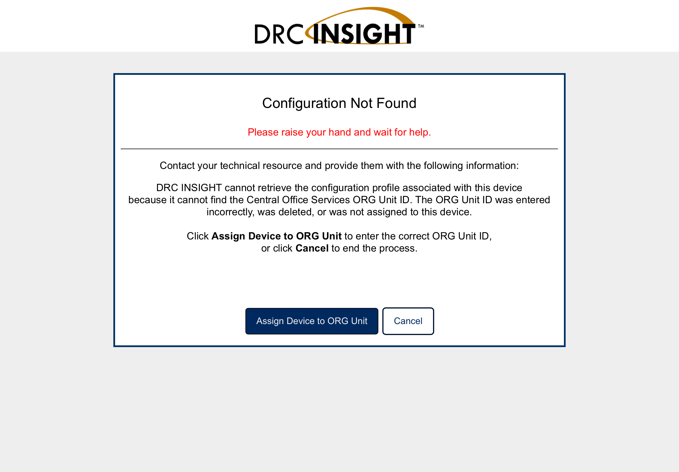 DRC-No-Org-unit.PNG